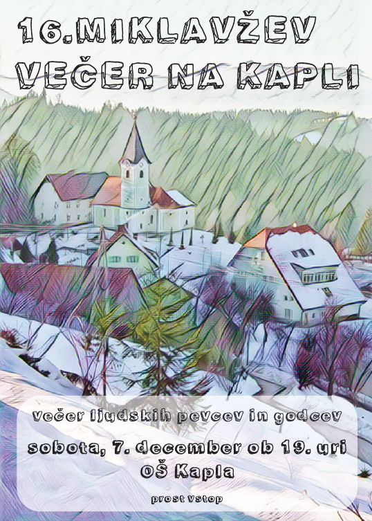 16. Miklavžev večer na Kapli