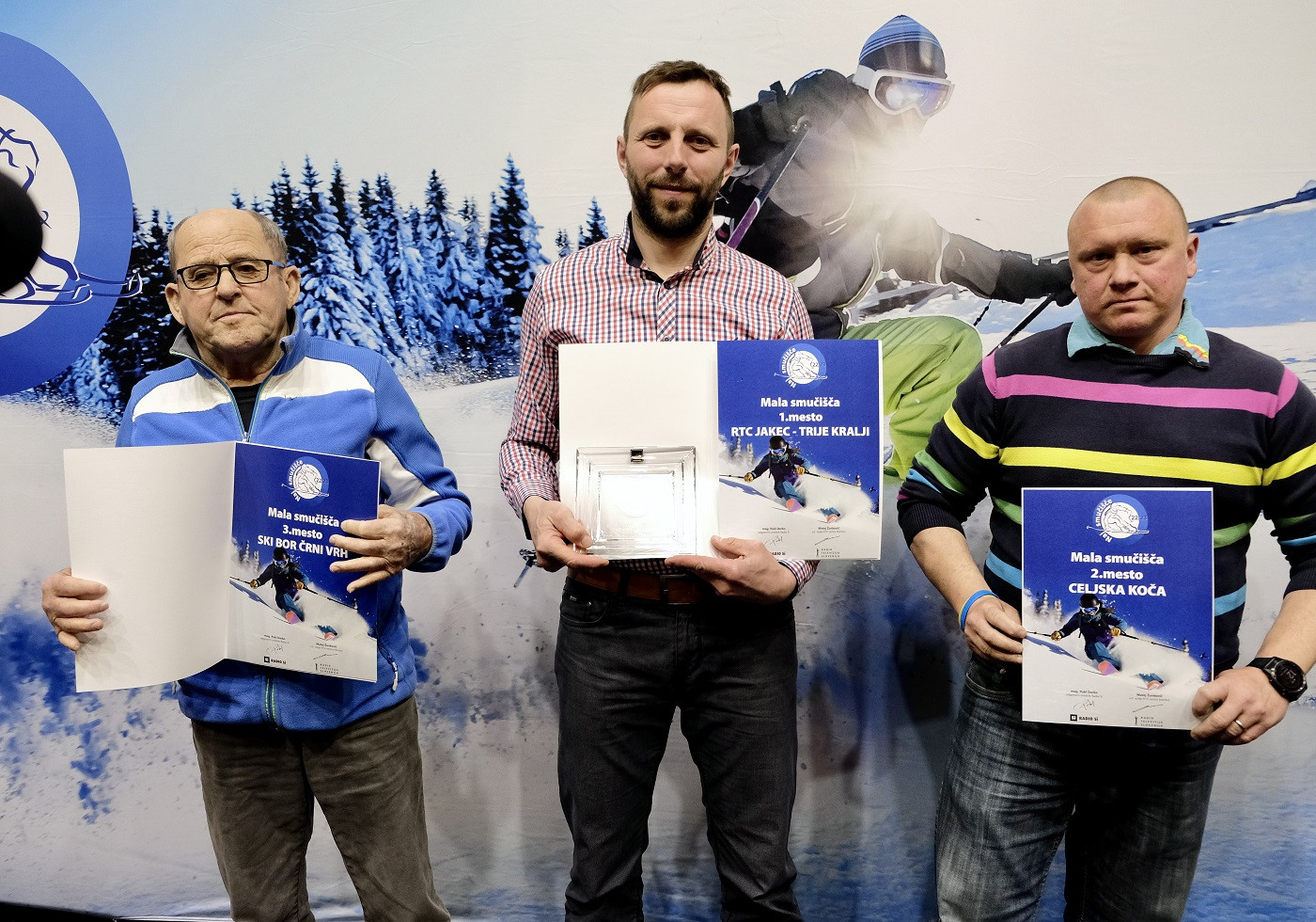 1. mesto za naj malo smučišče - Trije kralji