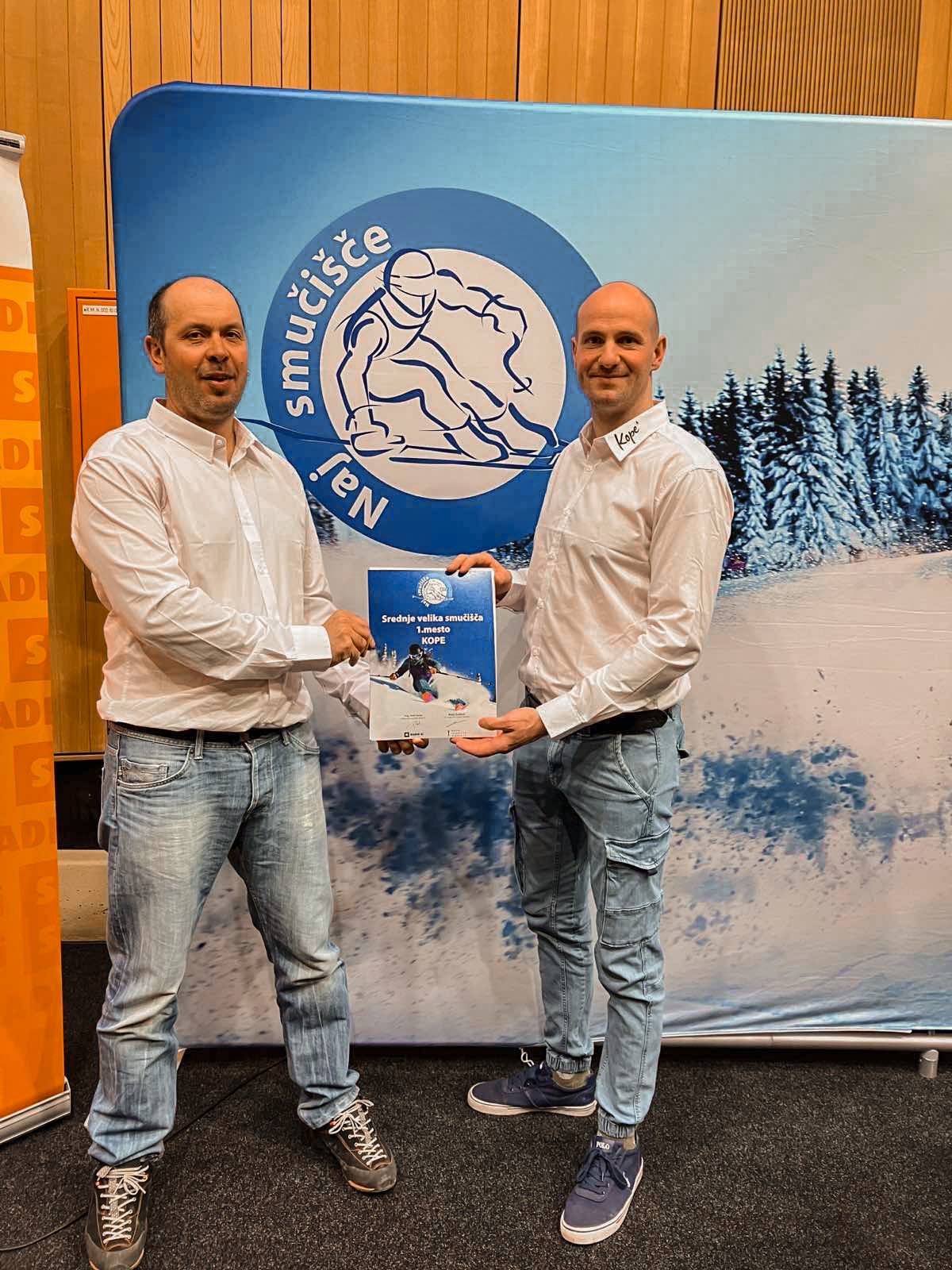 1. mesto za naj srednje veliko smučišče - Kope