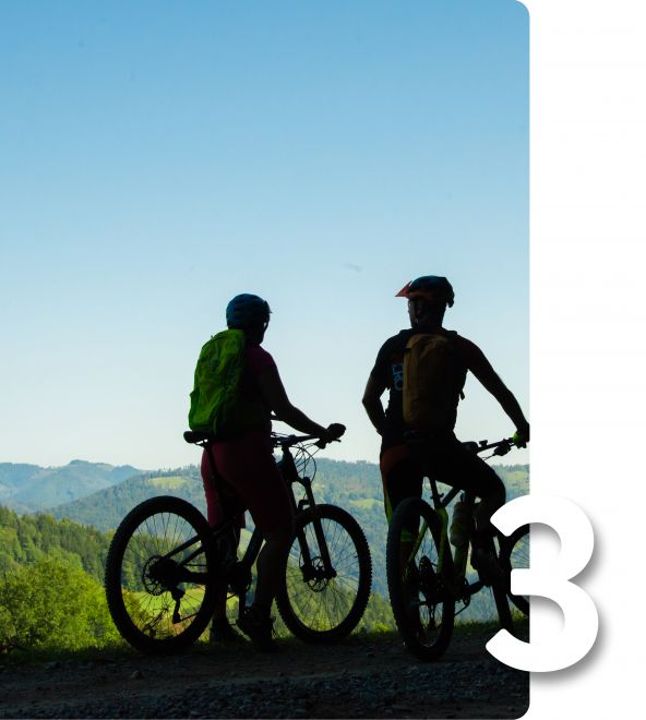 Več kot 420 km kolesarskih povezav