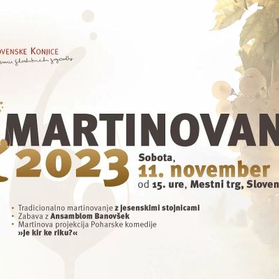 Martinovanje v Slovenskih Konjicah 2023