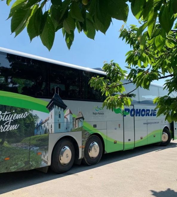 Redna avtobusna linija na Roglo