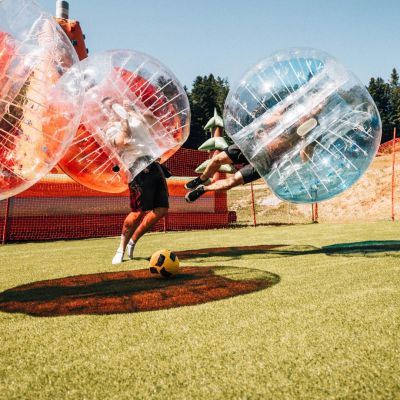 Na Pohorju tudi plezalna stena in zorbing nogomet