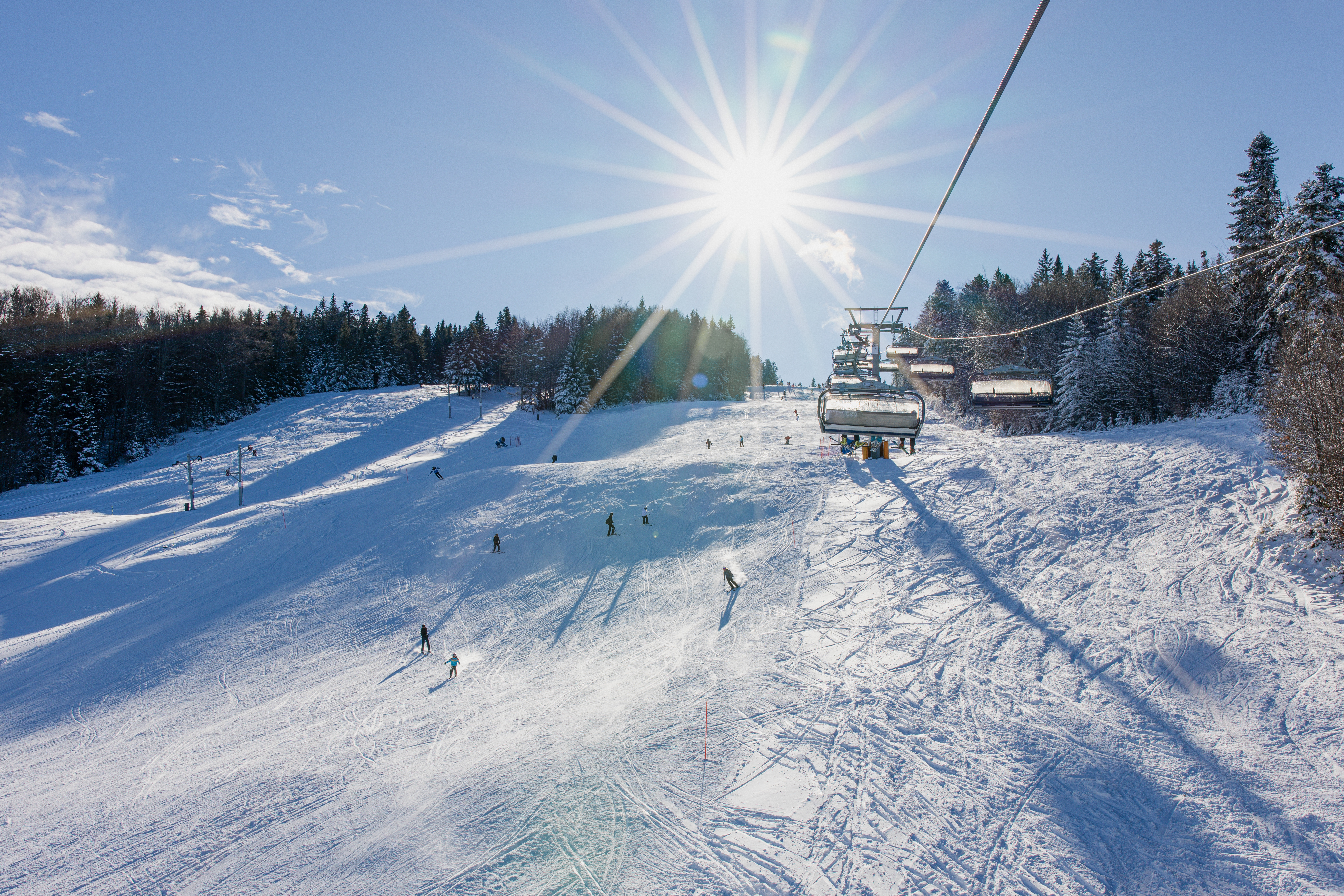 Smučanje na Mariborskem Pohorju
