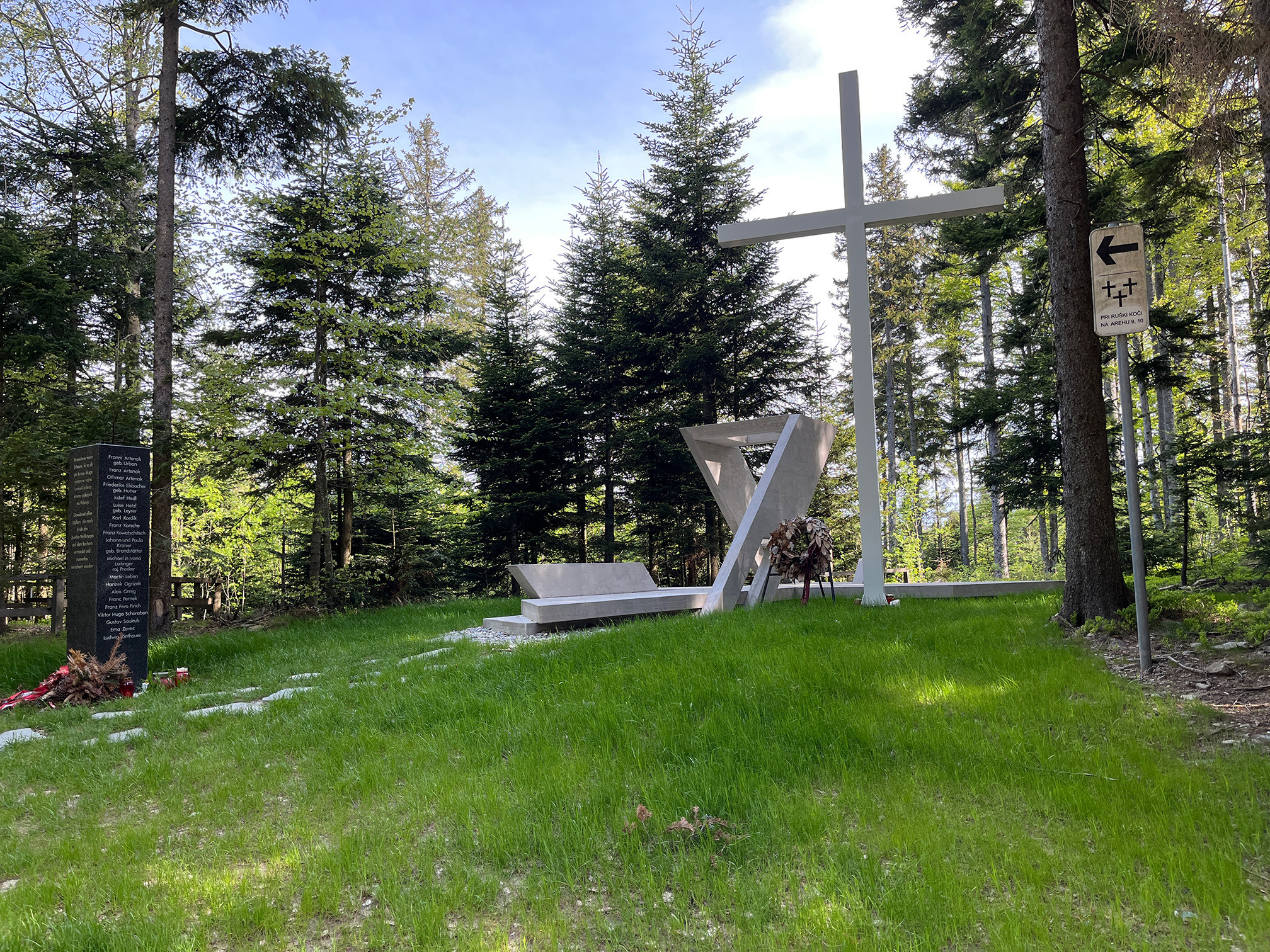 Prikrita grobišča pri Arehu - povojno grobišče