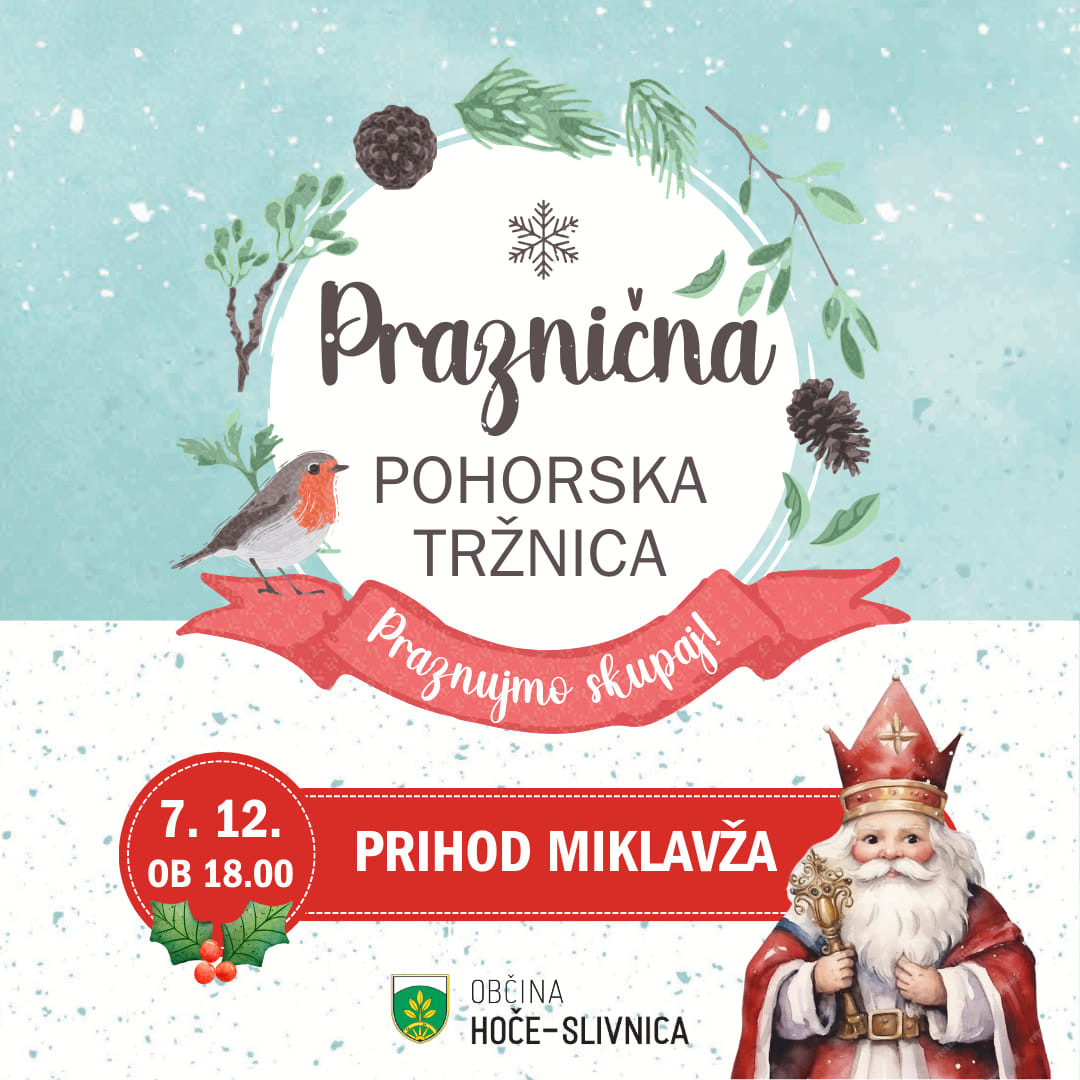 Pohorska tržnica z Miklavževim obiskom