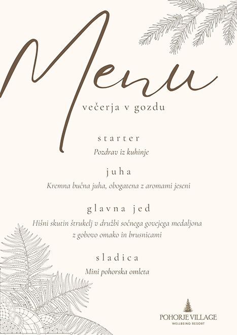 Vecerja V Gozdu