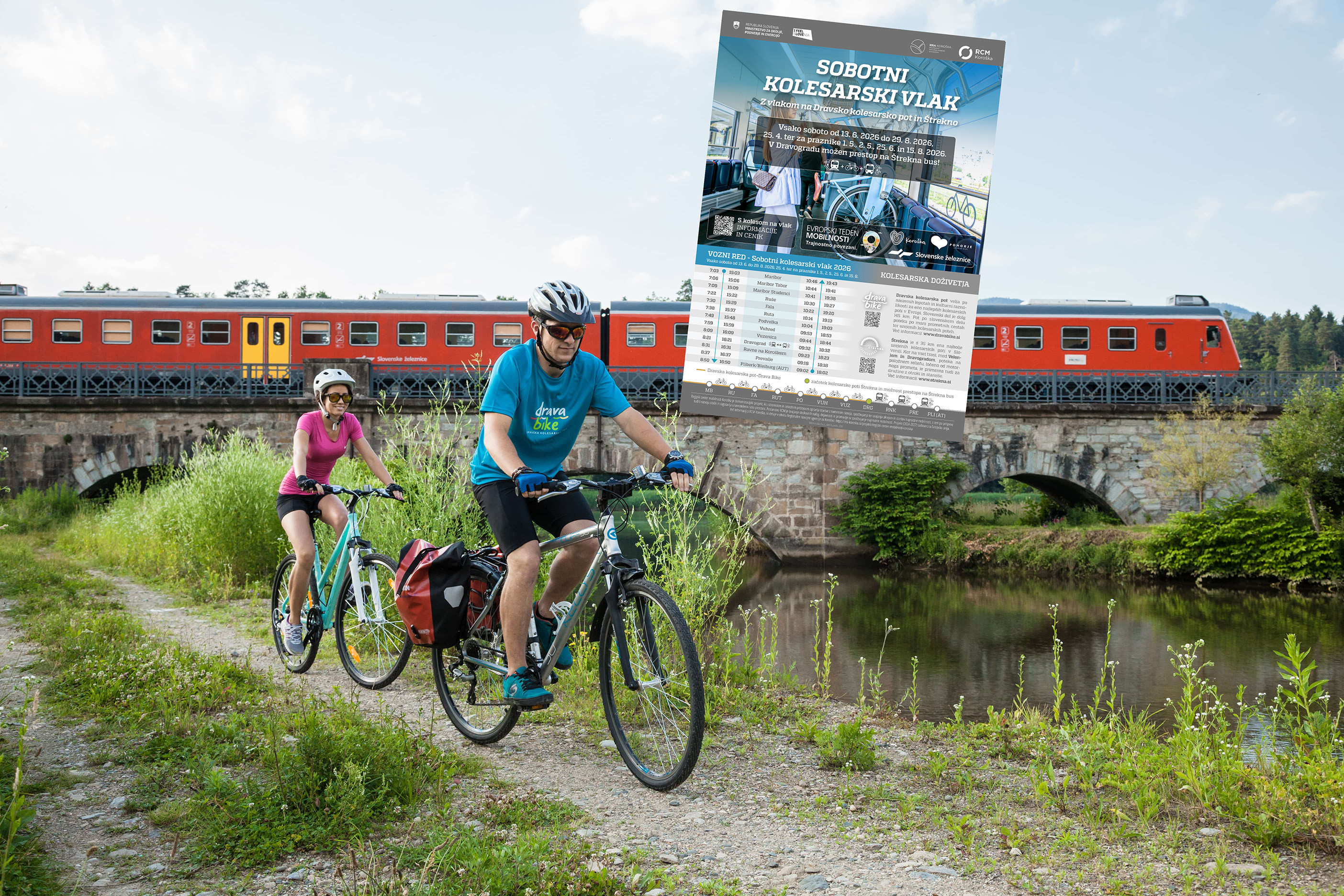 Sobotni kolesarski vlak