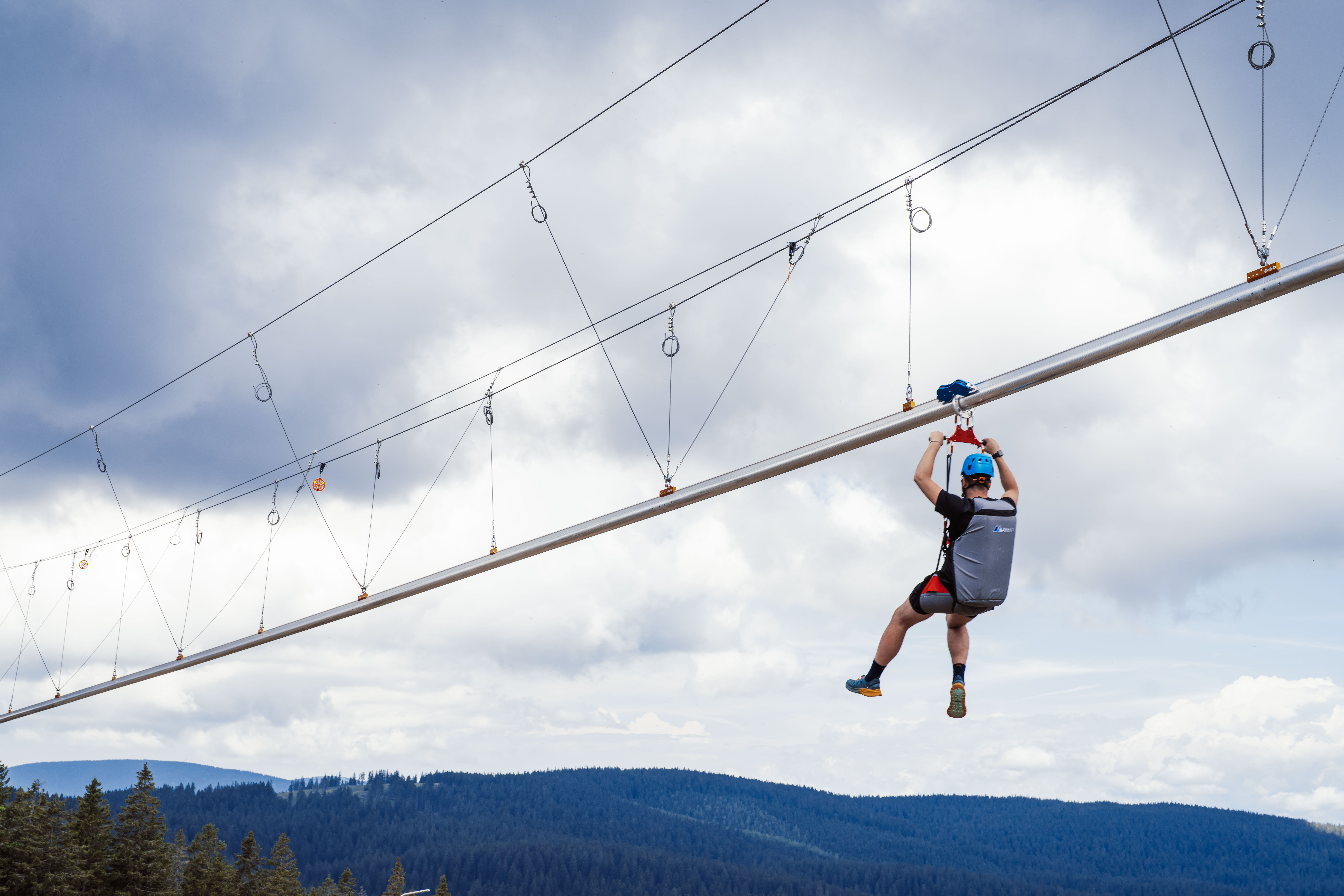 Park Masinzaga 41 - leteči tobogan